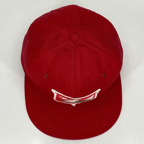 Vintage K-Brand DS Dairyland Seed Snapback Trucker Hat Red USA Made (H5) - Picture 6 of 11